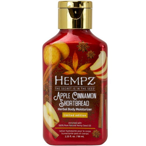 White Smoke Hempz Apple Cinnamon Shortbread Body Moisturizer 2oz