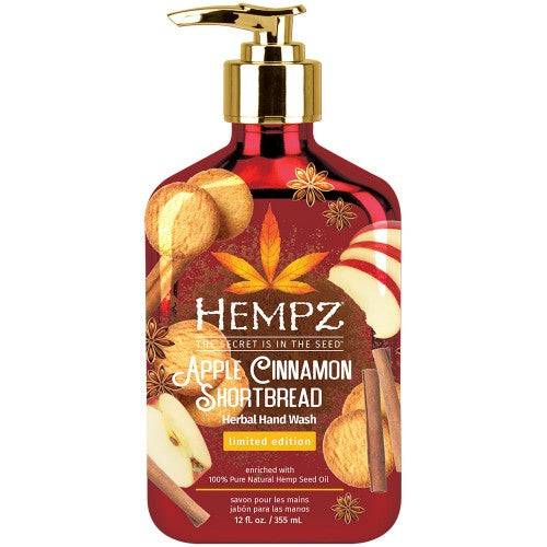 White Smoke Hempz Apple Cinnamon Shortbread Hand Wash 12oz