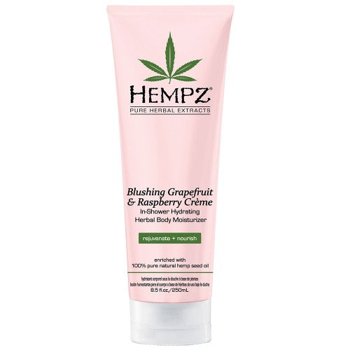 White Smoke Hempz Blushing Grapefruit & Raspberry Creme In-Shower Moisturizer 8.5oz