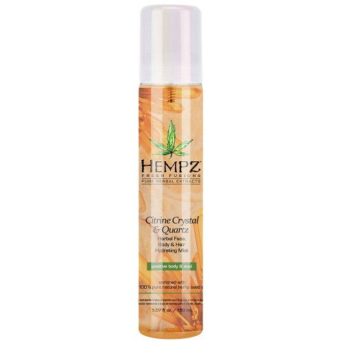 Lavender Hempz Citrine Crystal & Quartz Herbal Hydrating Mist 5.1oz