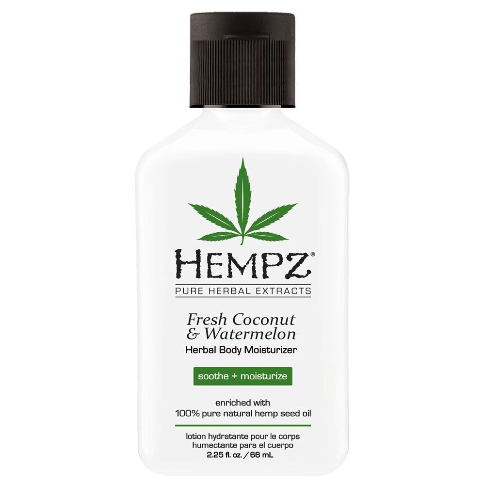 White Smoke Hempz Fresh Coconut & Watermelon Body Moisturizer