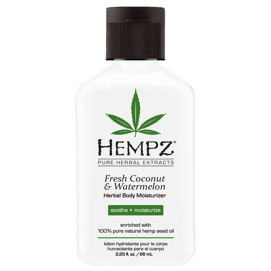 White Smoke Hempz Fresh Coconut & Watermelon Body Moisturizer
