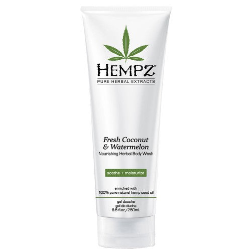White Smoke Hempz Fresh Coconut & Watermelon Body Wash 8.5oz