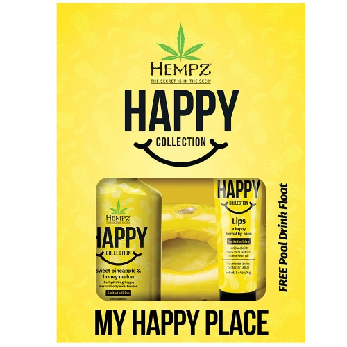 Light Goldenrod Hempz Happy Collection My Happy Place 3pk