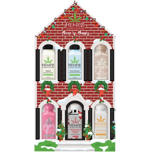 White Smoke Hempz Home For The Holidayz Mini Moisturizer 6pk