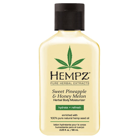 White Smoke Hempz Sweet Pineapple & Honey Melon Body Moisturizer