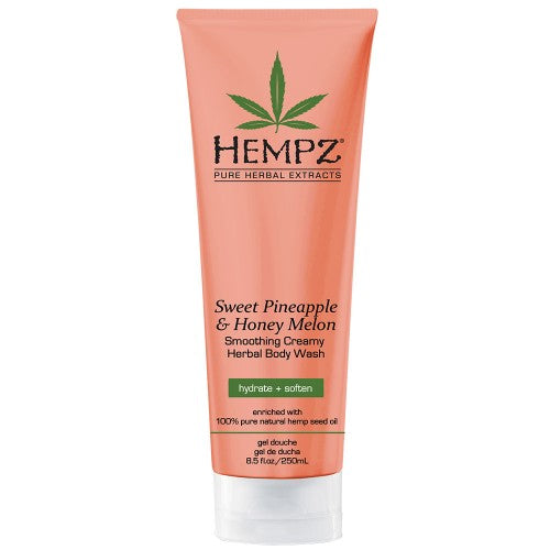 White Smoke Hempz Sweet Pineapple & Honey Melon Body Wash 8.5oz