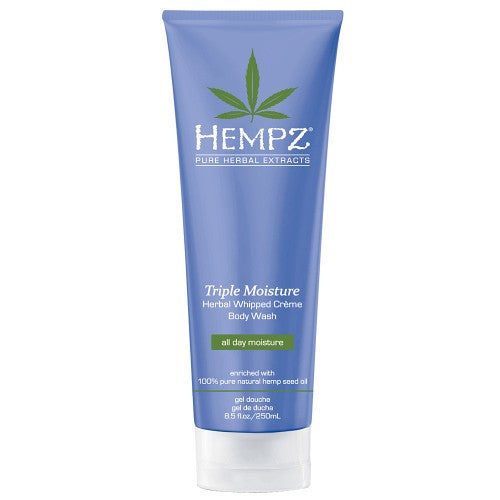 White Smoke Hempz Triple Moisture Whipped Creme Body Wash 8.5oz