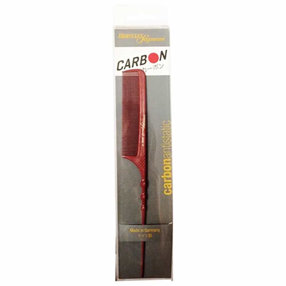 Dark Slate Gray Hercules Sagemann Carbon 16 Tail Comb 9" - 02318