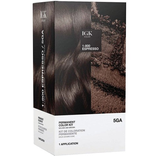 Lavender IGK Permanent Color Kit 5GA 1-800 Espresso