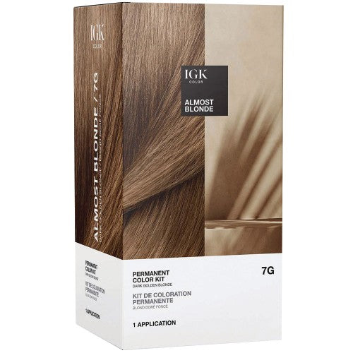 Lavender IGK Permanent Color Kit 7G Almost Blonde