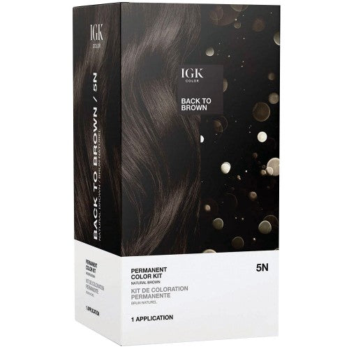 Lavender IGK Permanent Color Kit 5N Back To Brown