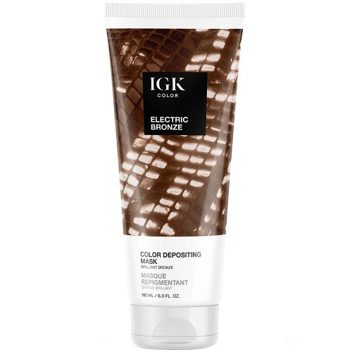 White Smoke IGK Color Depositing Mask Electric Bronze 6oz