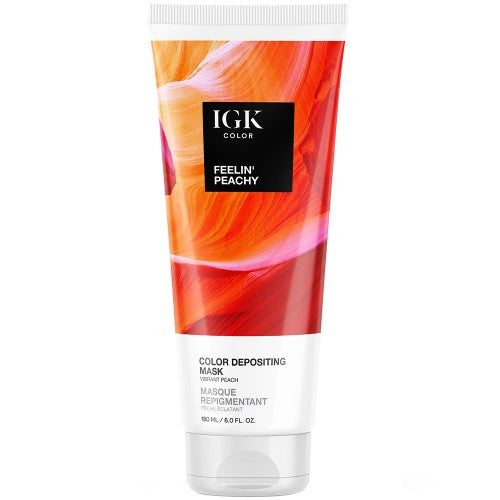 White Smoke IGK Color Depositing Mask Feelin' Peachy 6oz