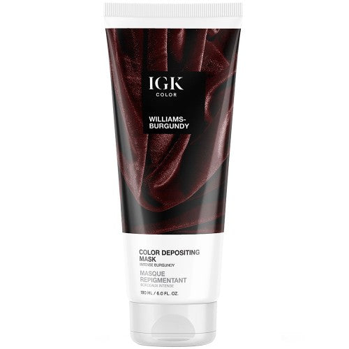 White Smoke IGK Color Depositing Mask Williams-Burgundy 6oz