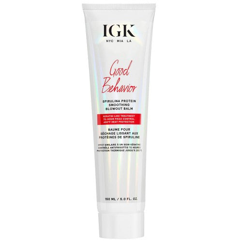 Lavender IGK Good Behavior Spirulina Blowout Balm 5oz