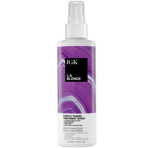 White Smoke IGK L.A. Blonde Purple Toning Treatment Spray 7oz