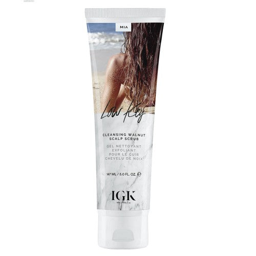 White Smoke IGK Low Key Cleansing Walnut Scalp Scrub 5oz