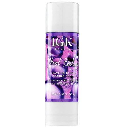 Lavender IGK Mixed Feelings Blonde Toning Drops 1oz
