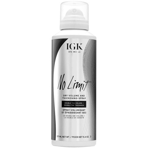 Light Gray IGK No Limit Dry Volume & Thickening Spray 5.4oz