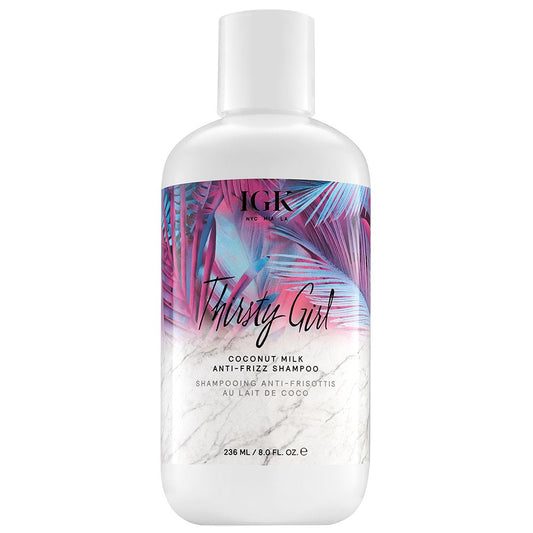 White Smoke IGK Thirsty Girl Anti-Frizz Shampoo