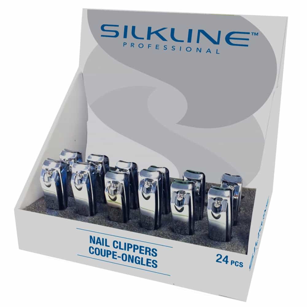 White Smoke Silkline Nail Clippers - SLNCLIPDISPC