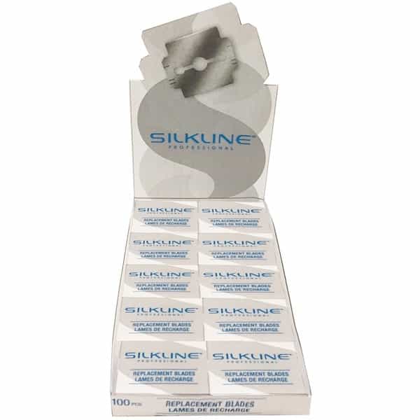 White Smoke Silkline Replacement Blades 100PC - SLCALLBLADEC / 02217