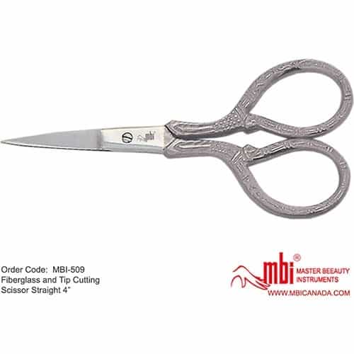 White Smoke MBI-509 Fiber Glass Scissor Size 4"
