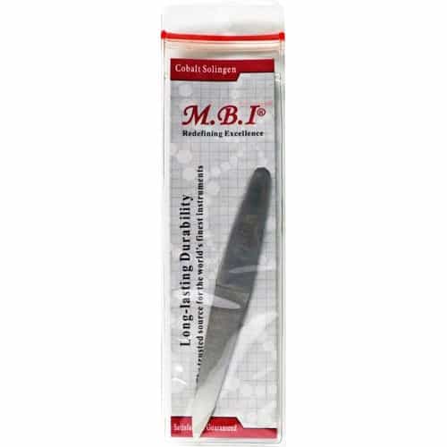 Gray MBI-373 Nail File Double Sided Stainless Steel