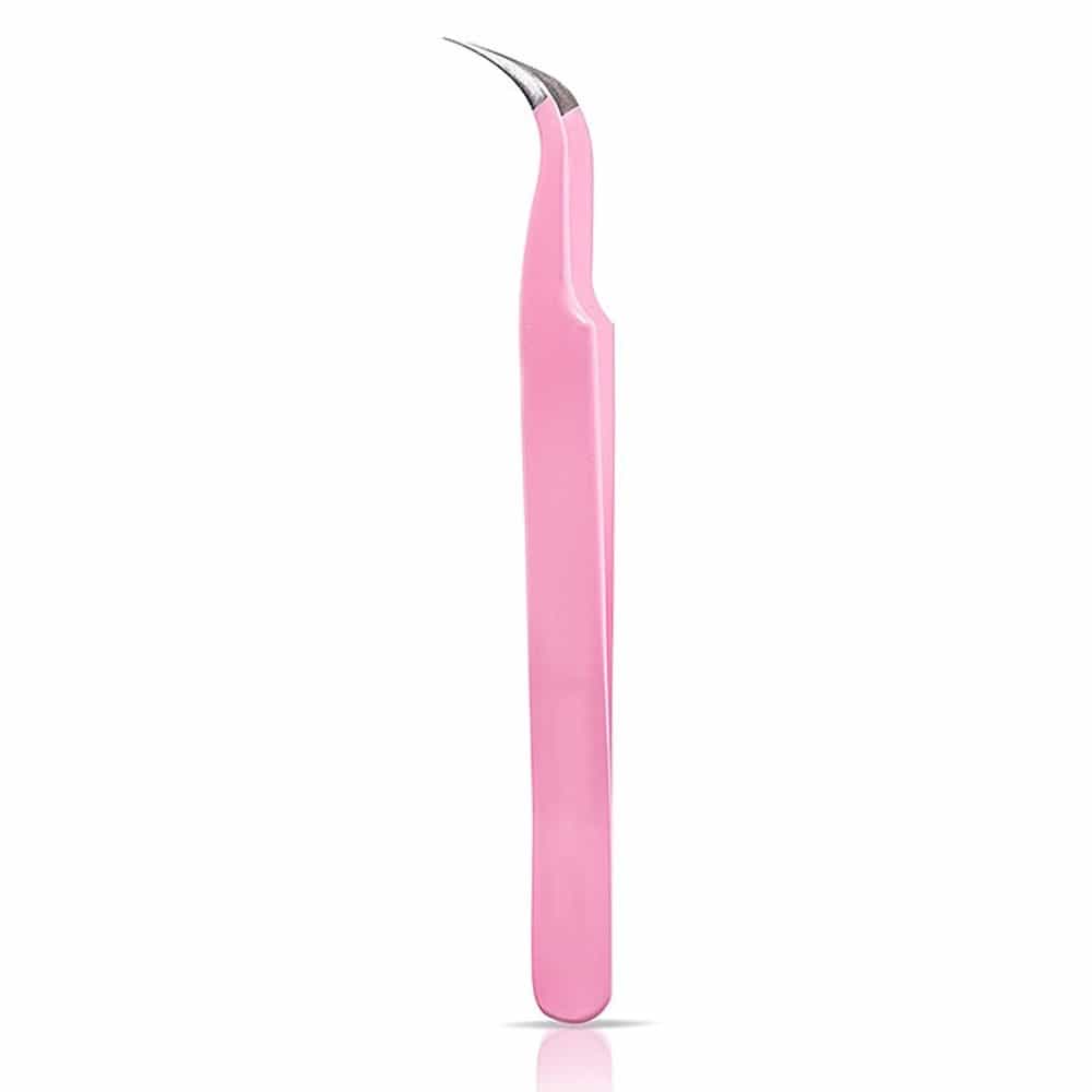 White Smoke Vetus Pink Tweezers HRC40