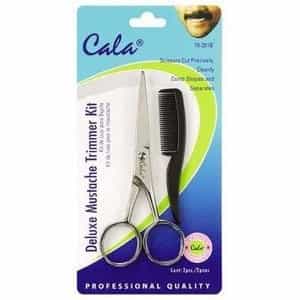 White Smoke Cala Deluxe Mustache Trimmer Kit