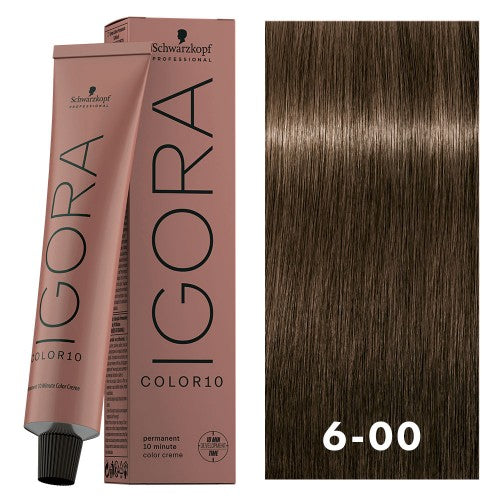 Dark Slate Gray Igora Color10 6-00 Dark Blonde Natural Extra 2oz