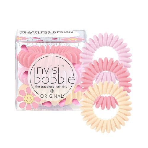 White Smoke Invisibobble Original Retro Dreamin' 50 Shades Of Hue 3pk