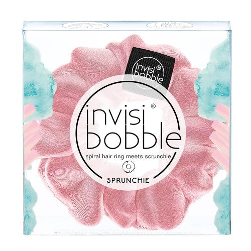 White Smoke Invisibobble Sprunchie - Prima Ballerina