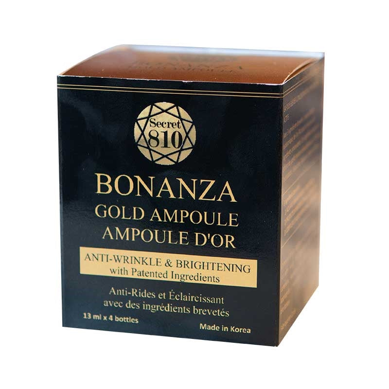 Black Bonanza  Gold AntiWrinkle & Brightening Serum  4x13ml