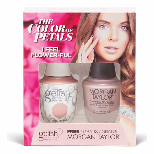 White Smoke Gelish The Color Of Petals I Feel Flower-ful/Free MT 1410342