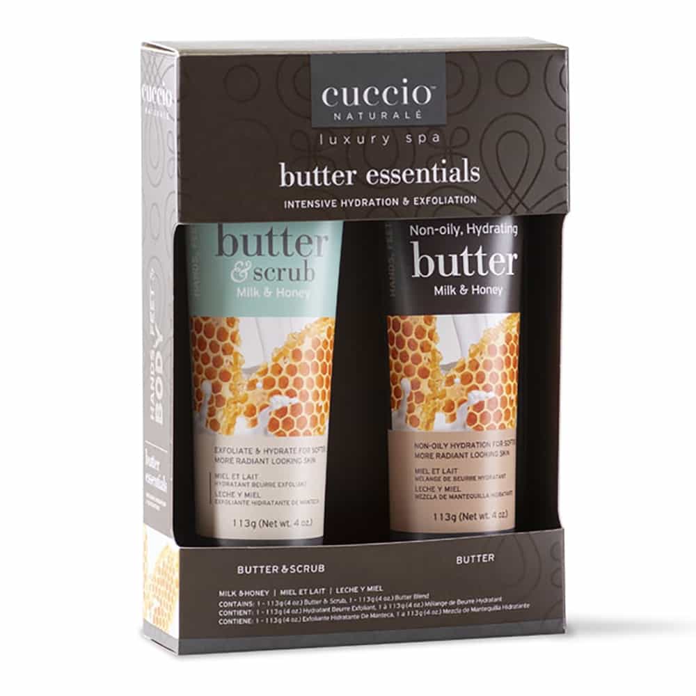 White Smoke Cuccio Butter Essentials Kit Milk & Honey 3446 (CNMK7032)