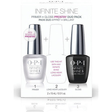 Paquete dúo de prebase y brillo OPI Infinite Shine Prostay ISP05