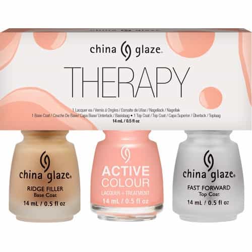 White Smoke China Glaze Therapy 3-pack -