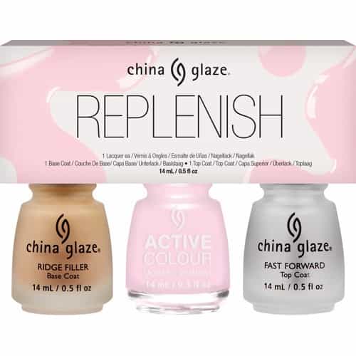 White Smoke China Glaze Replenish 3-pack -