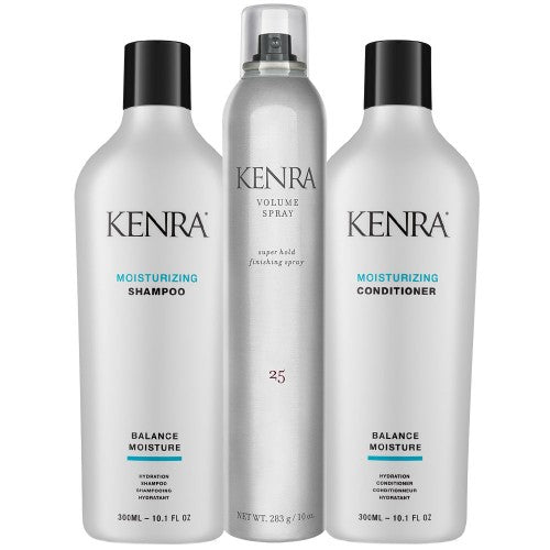 Light Gray Kenra Balance Moisture Holiday Trio