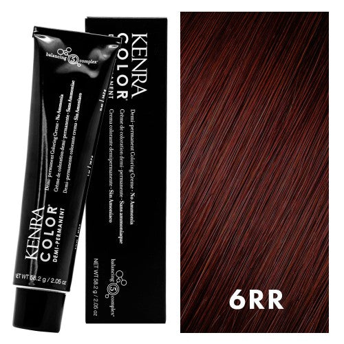 Black Kenra Color Demi 6RR Dark Blonde Red Red 2oz