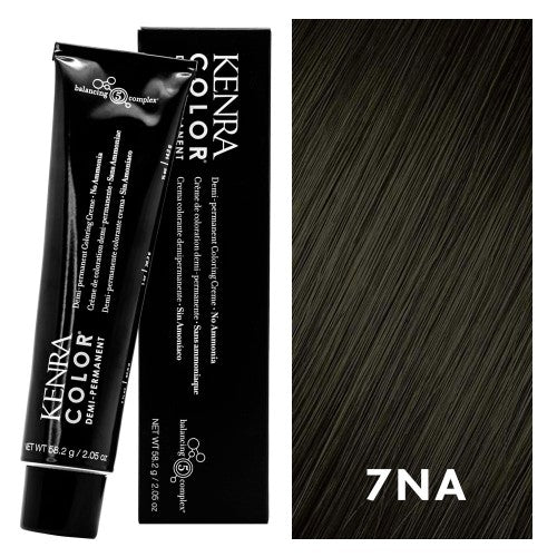 Black Kenra Color Demi 7NA Medium Blonde Natural Ash 2oz