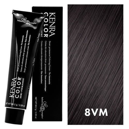 Black Kenra Color Demi 8VM Blonde Violet Metallic 2oz