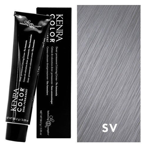 Black Kenra Color Demi Rapid Toner Silver Violet 2oz