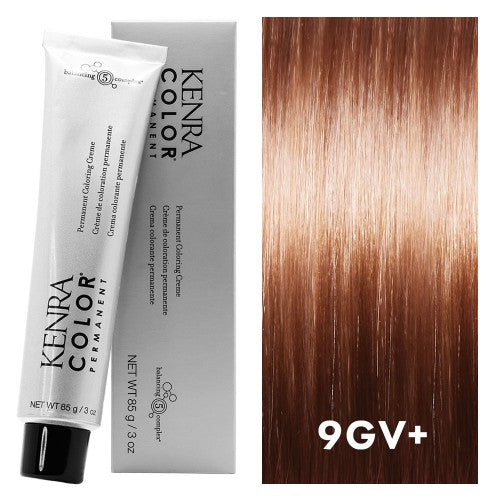 White Smoke Kenra Color Monochrome 9GV+ Light Blonde Gold Violet 3oz