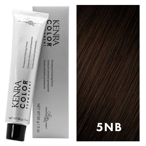Black Kenra Color Permanent 5NB Light Brown Natural Brown 3oz