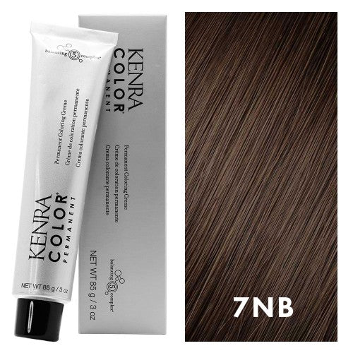 White Smoke Kenra Color Permanent 7NB Medium Blonde Natural Brown 3oz