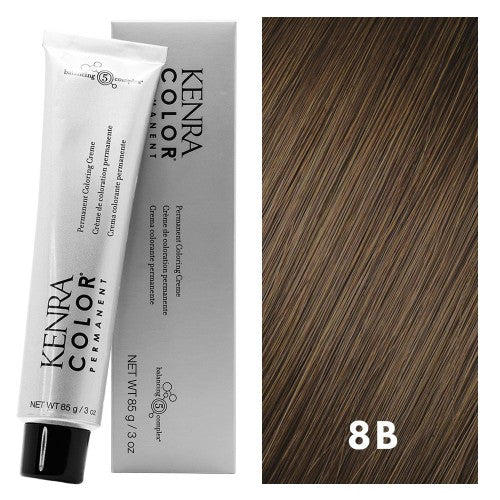 Dark Olive Green Kenra Color Permanent 8B Brown Mocha 3oz