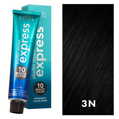 Black Kenra Studio Stylist Express 3N Dark Brown Natural 2oz
